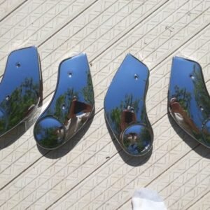 1978-1988 Cutlass Lower Chrome Seat Hinge Cover Set