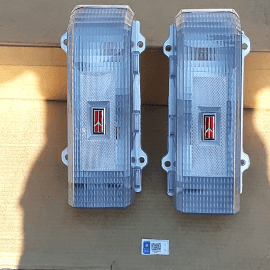 1986-1988 custom clear tail lights